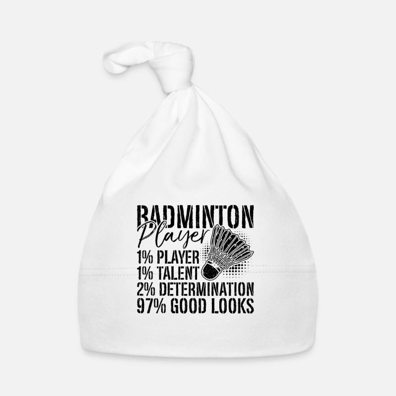 Badminton Player 1% Player Shuttlecock Badminton Baby Bio-Mütze