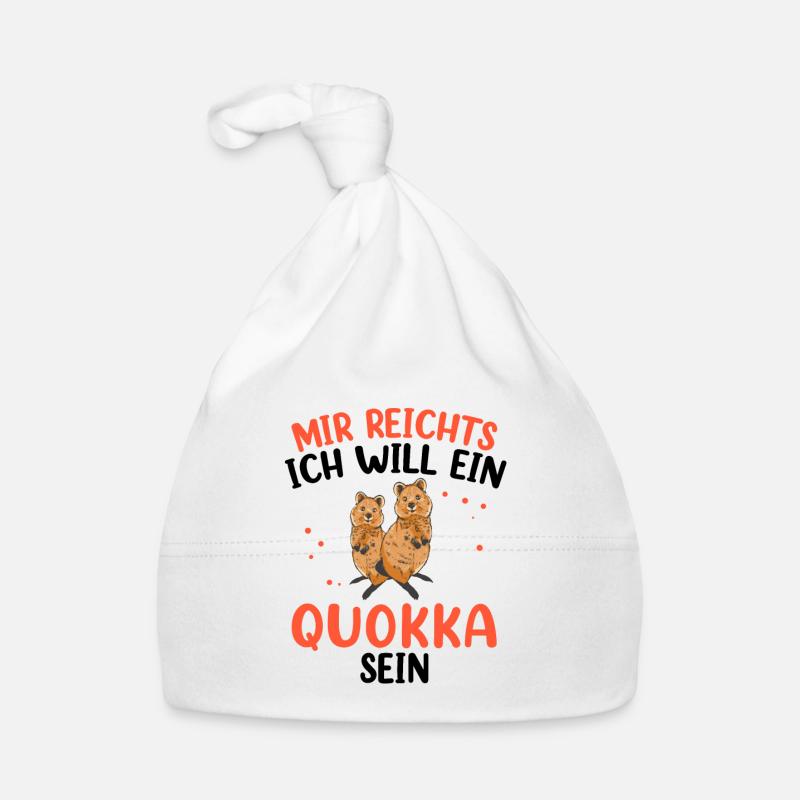 Will ein Quokka sein Australien Beuteltier Baby Bio-Mütze