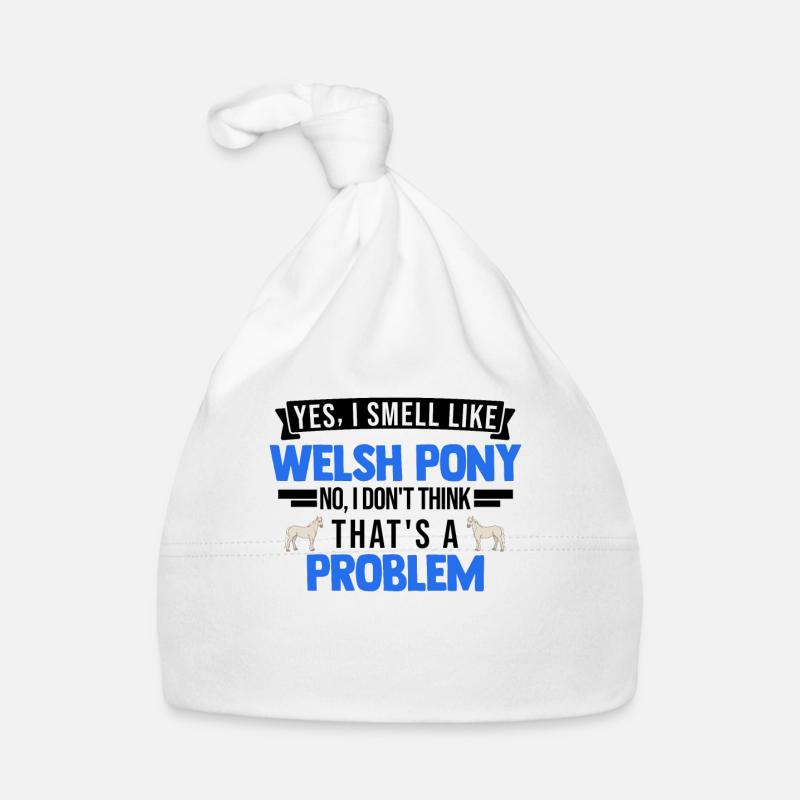 Welsh Pony Geruch Welsh Pferd Baby Bio-Mütze