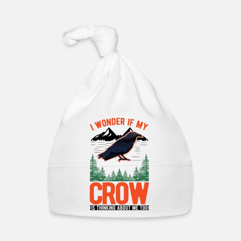 Corbeau Corbeau Corbeau Bonnet bio Bébé