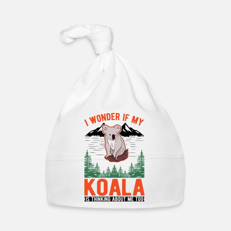 Koala Liebhaber Koalabär Baby Bio-Mütze