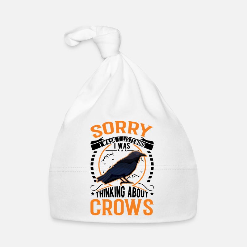 Crow Raven Crow Crow Husbandry Crow Breeder Organic Baby Cap