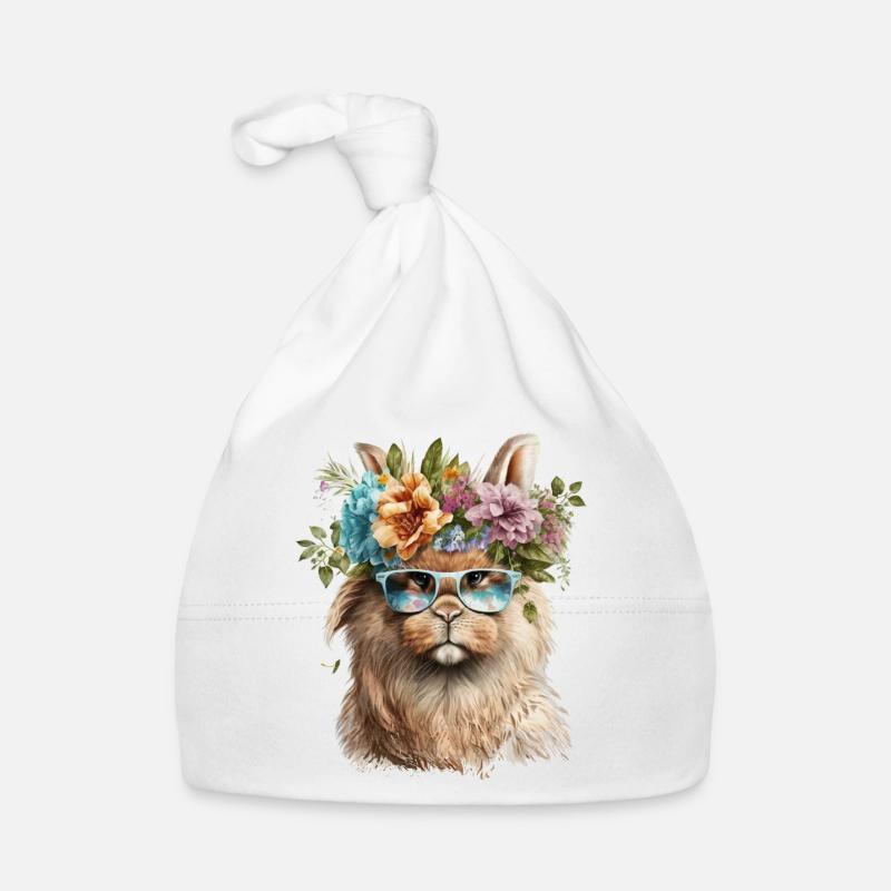 Funny Rabbit Organic Baby Cap