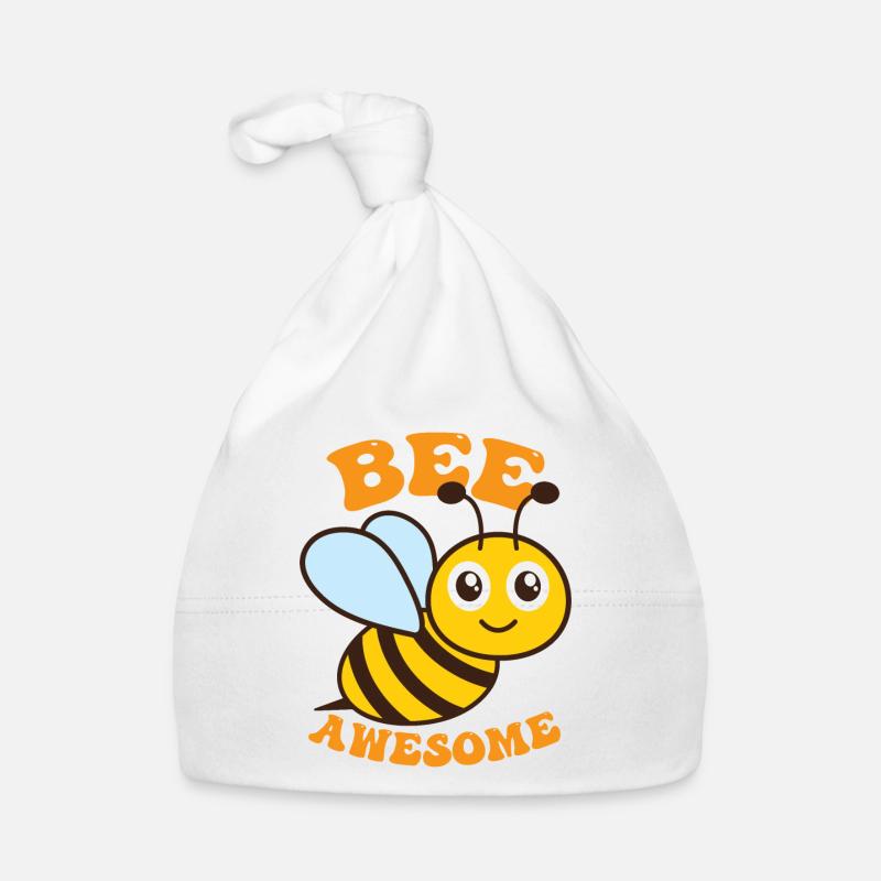 Bee Awesome Bonnet bio Bébé