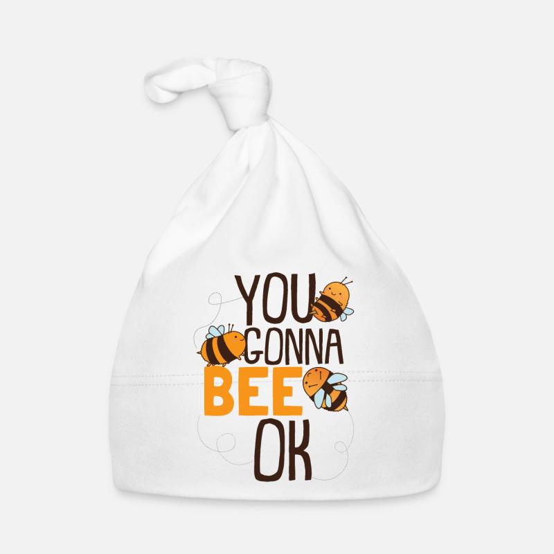 Bee Kids Bumblebee Abeille Bonnet bio Bébé