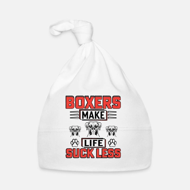 Boxers make life suck less Baby Bio-Mütze