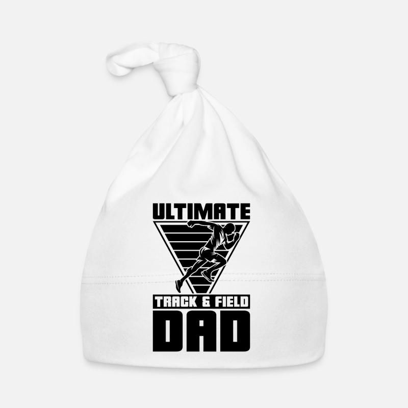 Ultimate Track & Field Dad Triathlon Sprinter Baby Bio-Mütze