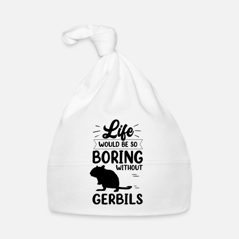 Alésage sans rongeur gerbille Gerbille Bonnet bio Bébé
