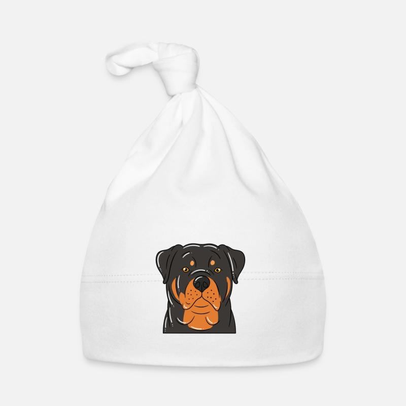 I'm Already Captivated By My Rottweiler Organic Baby Cap
