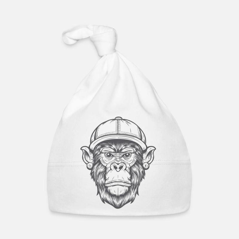 Singe Funky Bonnet bio Bébé