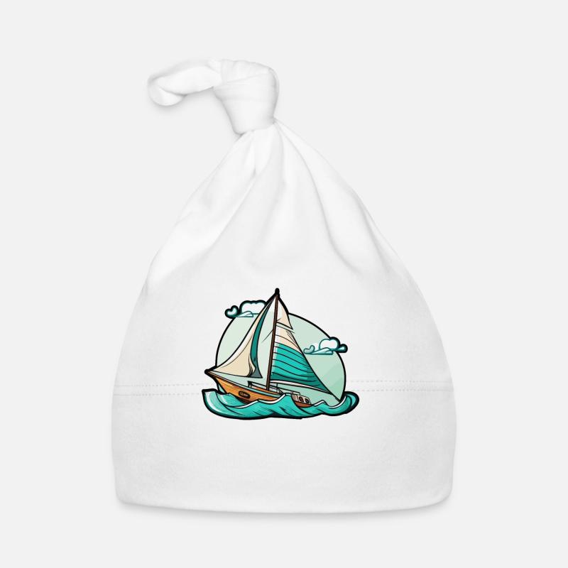 Bateau voilier voile Bonnet bio Bébé