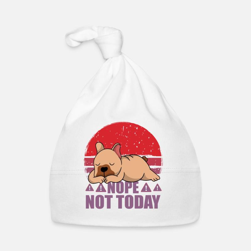 Nope not today Organic Baby Cap