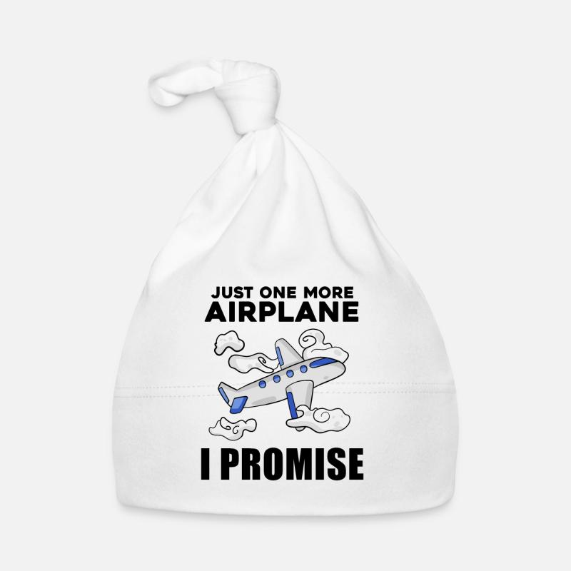 Cadeau de devis de pilote d’avion Bonnet bio Bébé