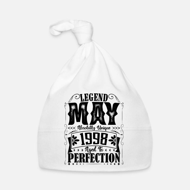 May 1998. Anniversary May 1998. Gift May 1998. Organic Baby Cap