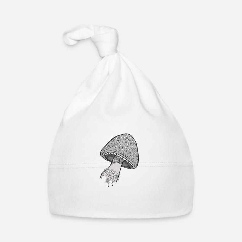 Cueilleur de champignons Chasseurs de champignons Amateurs de champignons Champignons Ferme de champignons Bonnet bio Bébé