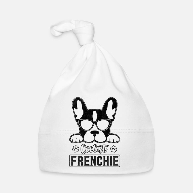 Frenchie le plus cool Bonnet bio Bébé