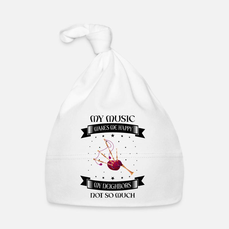 Bagpipe training and bagpipe playing Organic Baby Cap