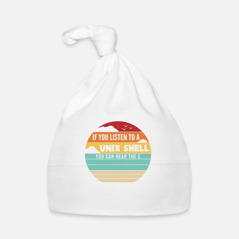 Si vous écoutez un administrateur des opérations informatiques Unix Shell Bonnet bio Bébé