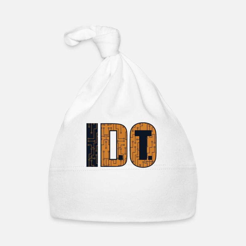 I Do It IT Operations Computer Scientist Admin Organic Baby Cap