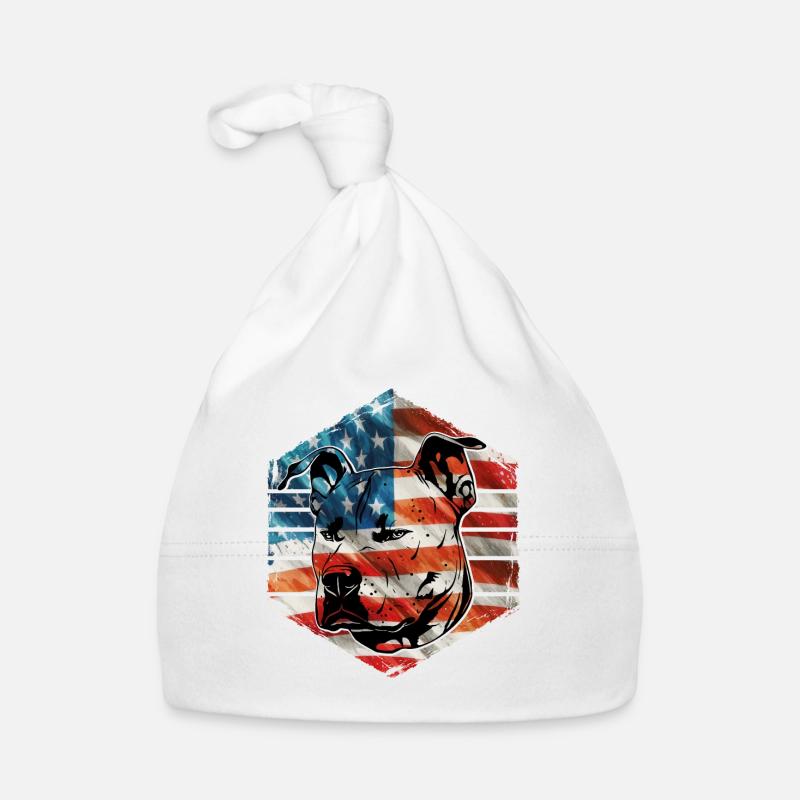 Pitbull États-Unis Bonnet bio Bébé