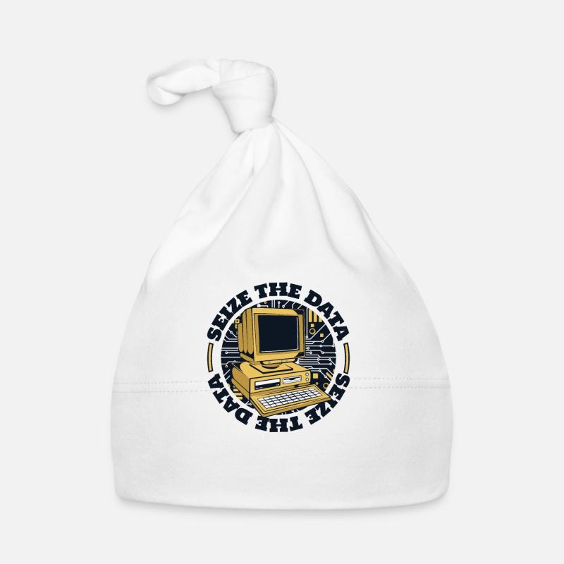 Seize The Data Admin IT Operations Computer Scientist Organic Baby Cap