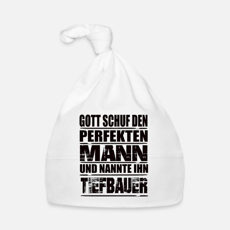 Tiefbauer Baby Bio-Mütze