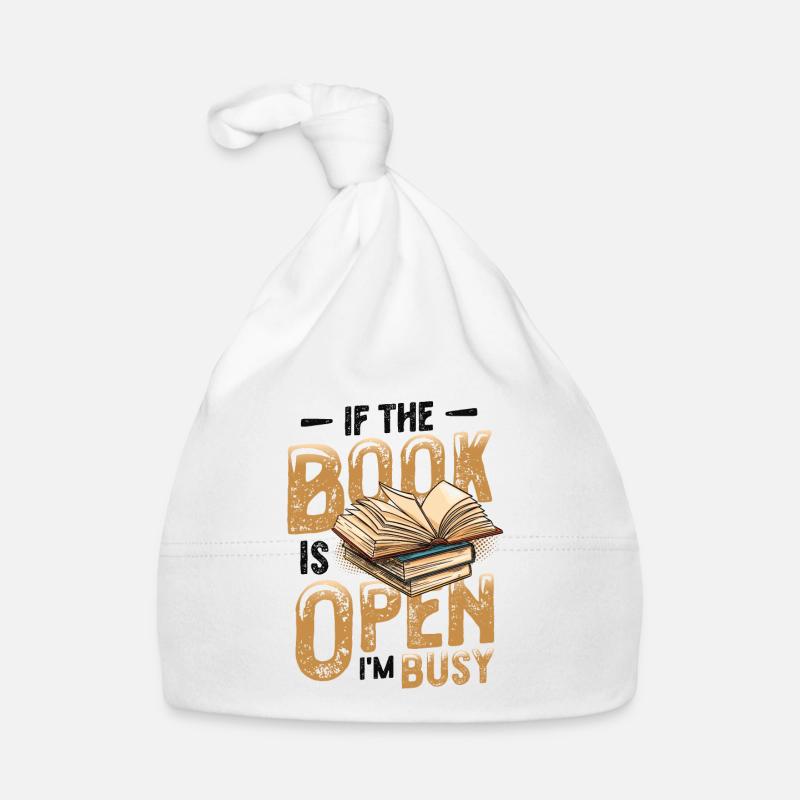 When the book is open, I'm reading Organic Baby Cap
