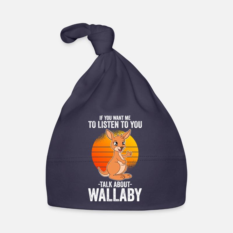 Wallaby Better Than Therapy Organic Baby Cap