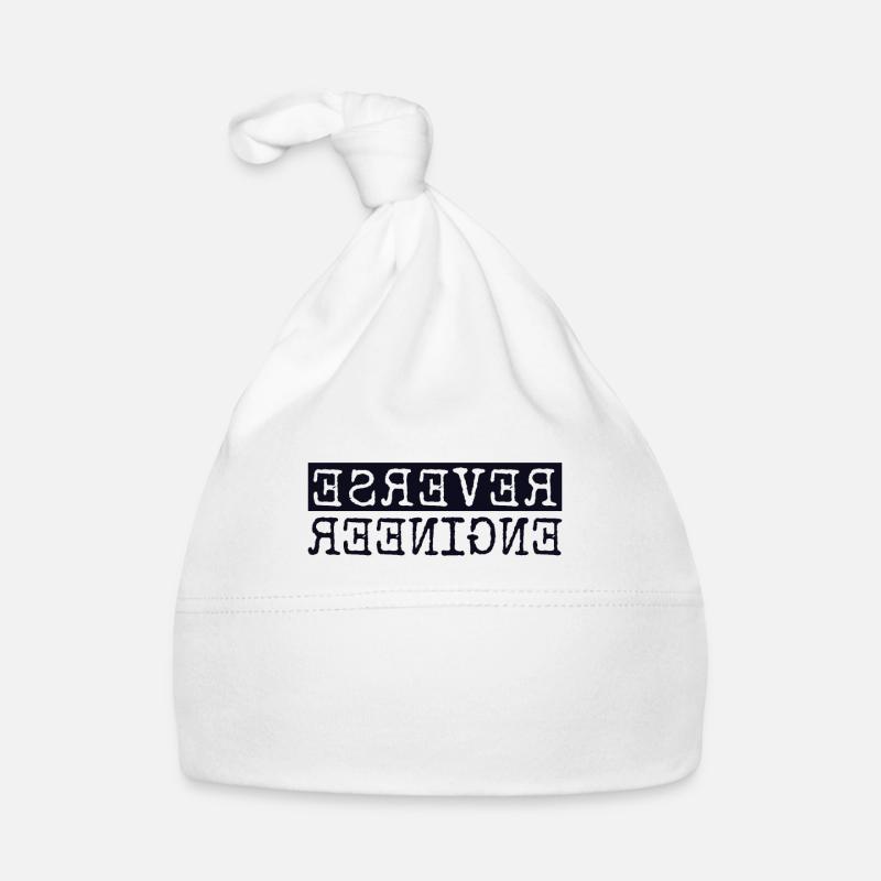 Reverse Engineer Software Engineer Developer Organic Baby Cap