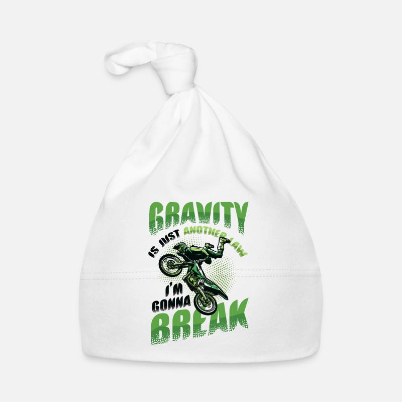 Gravity, another law Organic Baby Cap