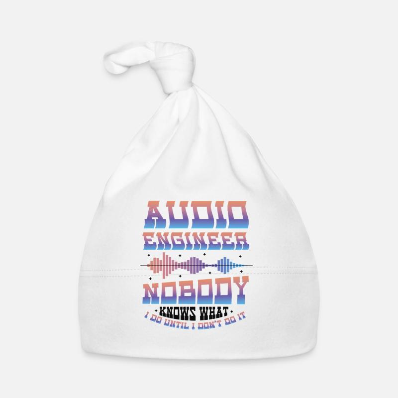 Sound engineer Organic Baby Cap