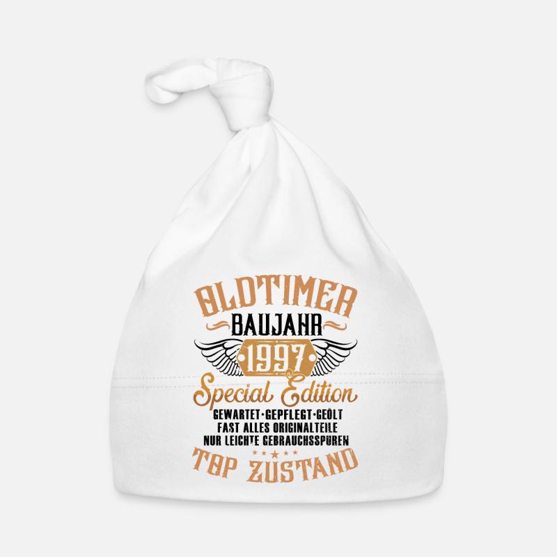 26. GEBURTSTAG OLDTIMER 1997 Baby Bio-Mütze