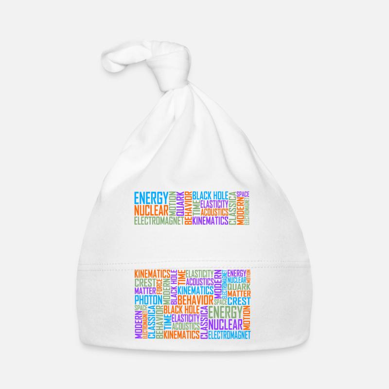 Physics Teacher Words Organic Baby Cap