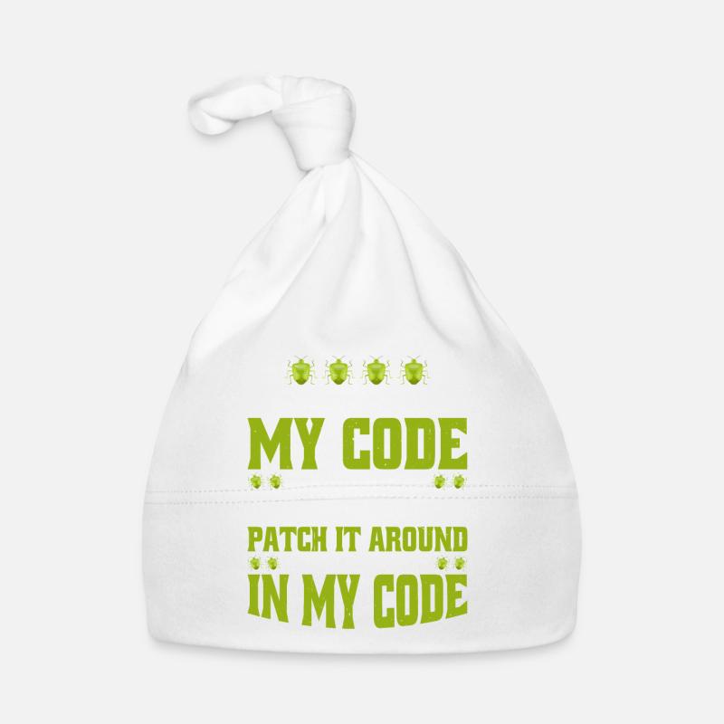 99 little Bugs in my Code 5 Baby Bio-Mütze
