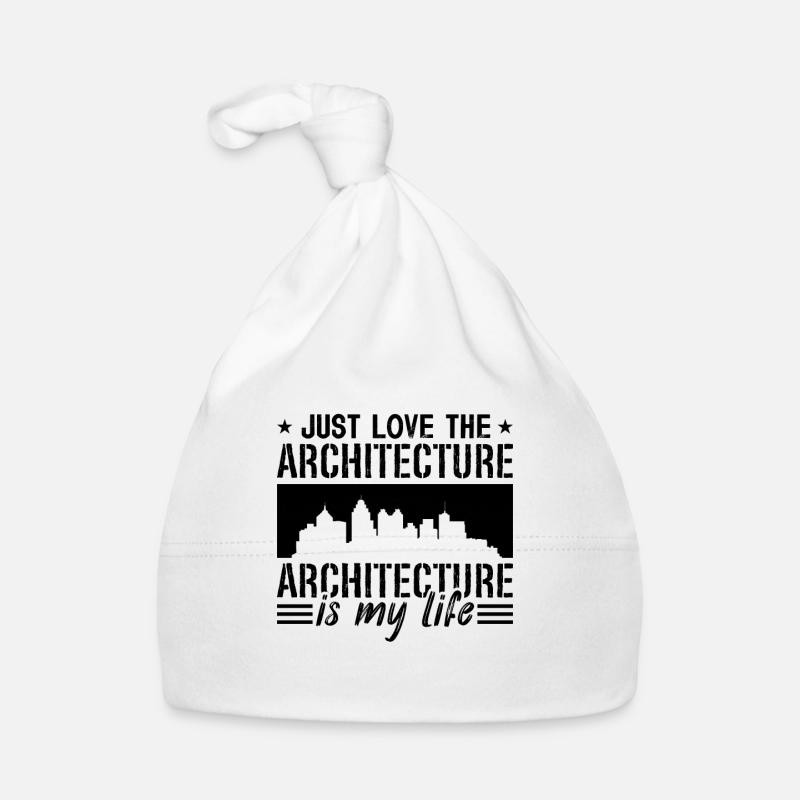 Just Love The Architecture Construction Architects Baby Bio-Mütze
