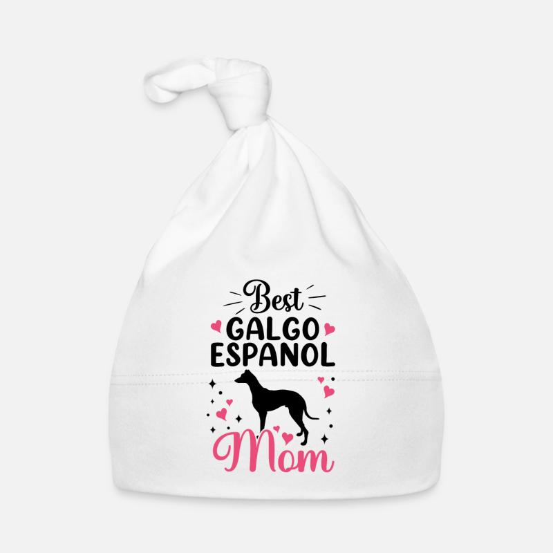 Best Galgo Español Mom Spanish Greyhound Organic Baby Cap
