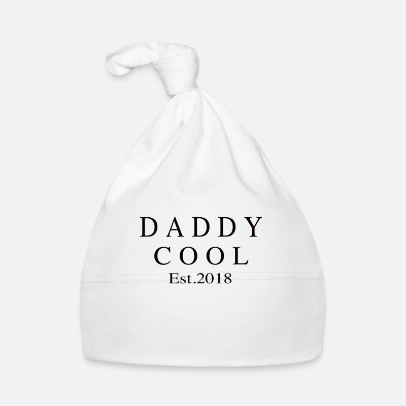 Daddy Cool est 2018 Bonnet bio Bébé