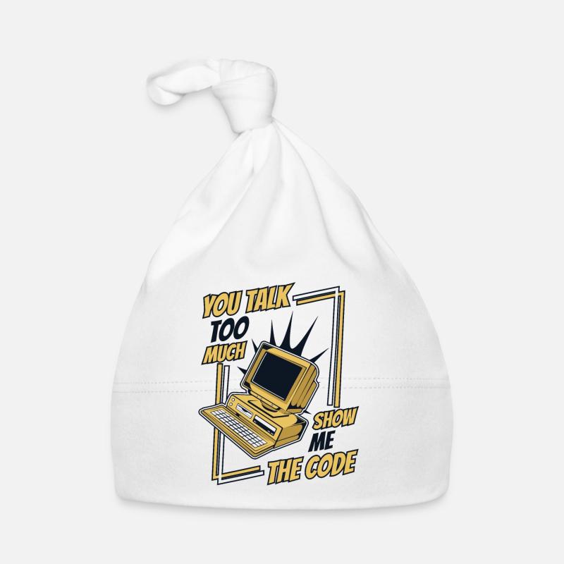 Tu parles trop Montrez-moi le développeur de code Bonnet bio Bébé