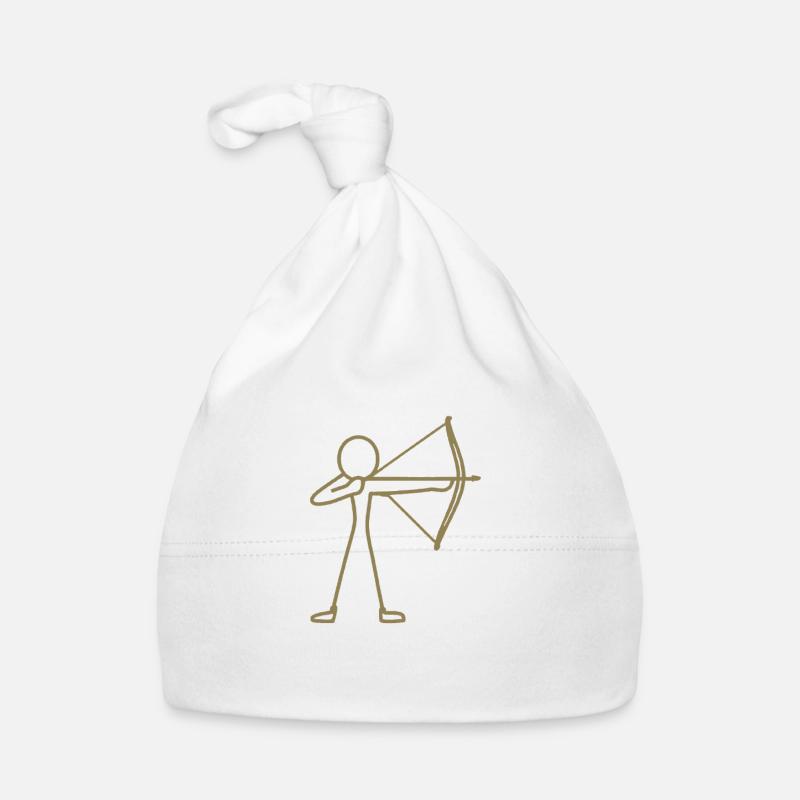 Archer à l’arc à l’arc à l’arc Bonnet bio Bébé