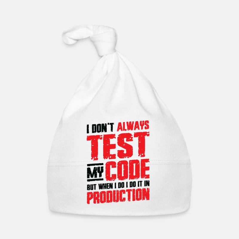 I'm testing my code in production Organic Baby Cap