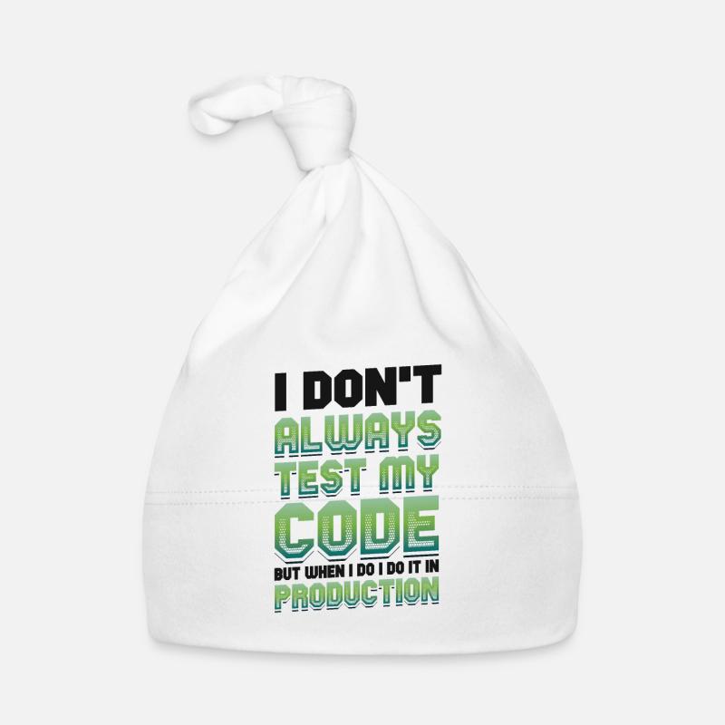 I'm testing my code in production Organic Baby Cap