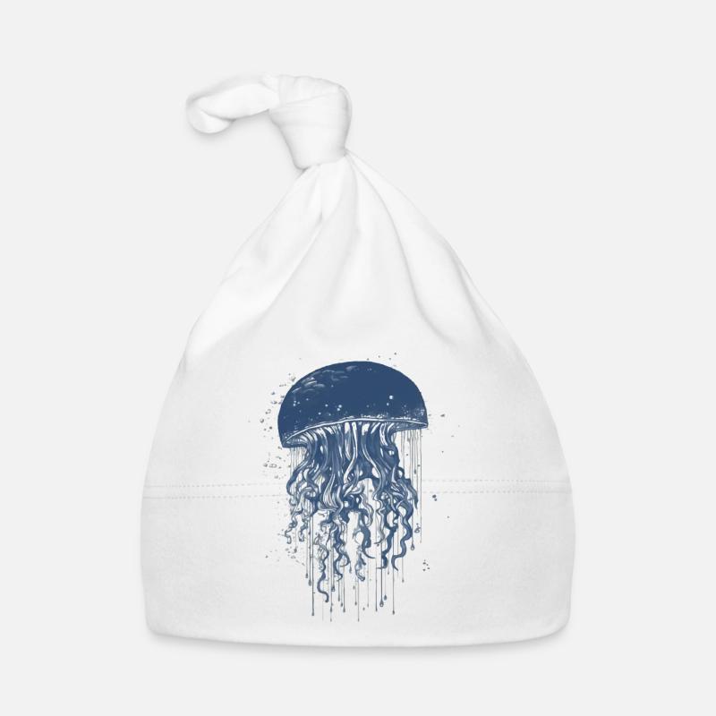 Jellyfish Organic Baby Cap