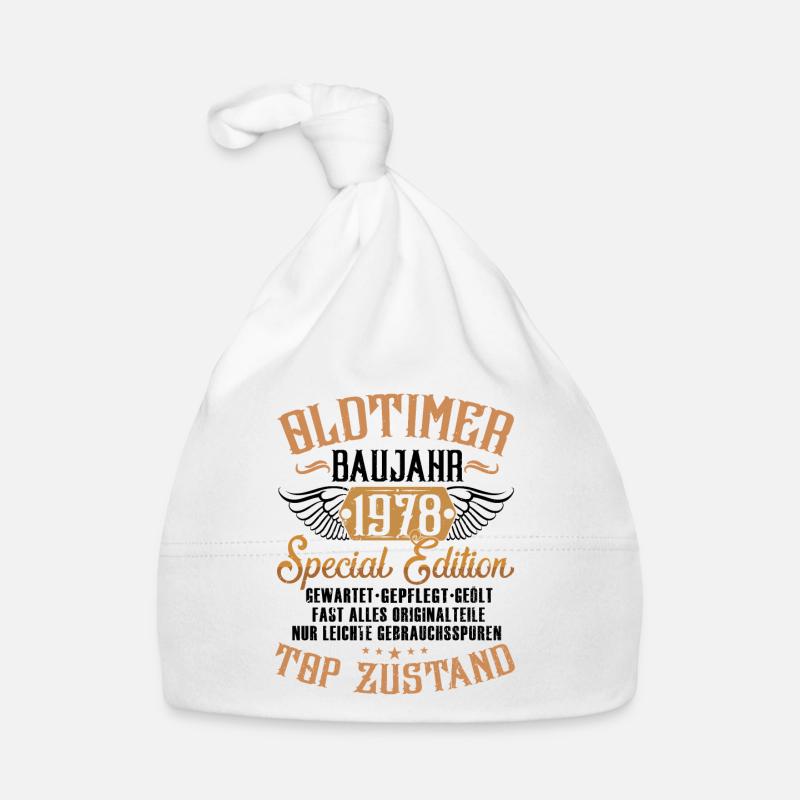 oldtimer 1978 originalzustand Baby Bio-Mütze