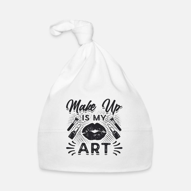 Make Up Is My Art Loves Cosmetics Makeup Artists Baby Bio-Mütze