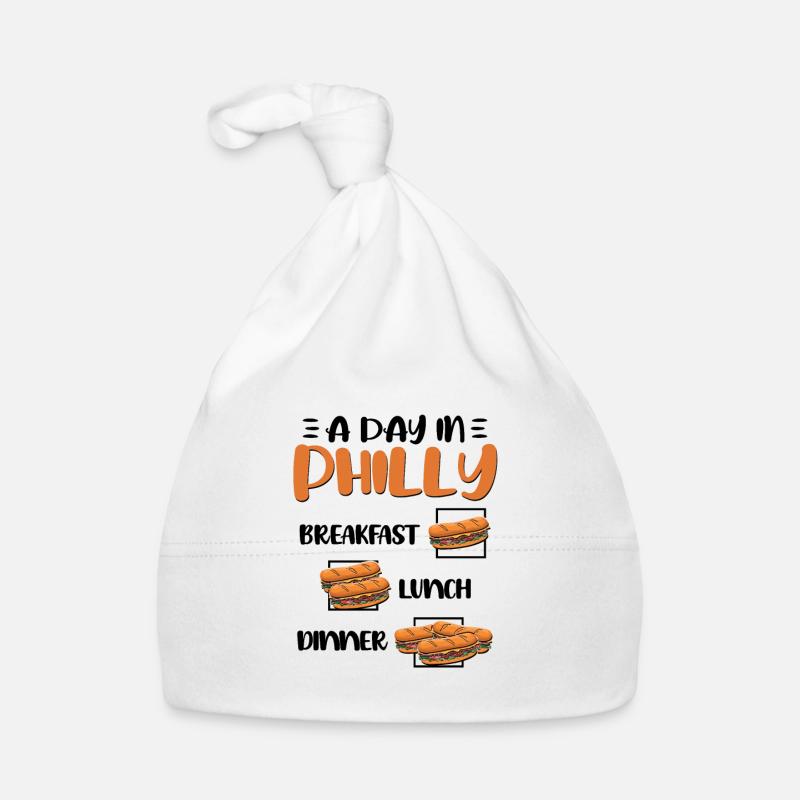 Philly Breakfast Sandwich Baby Bio-Mütze