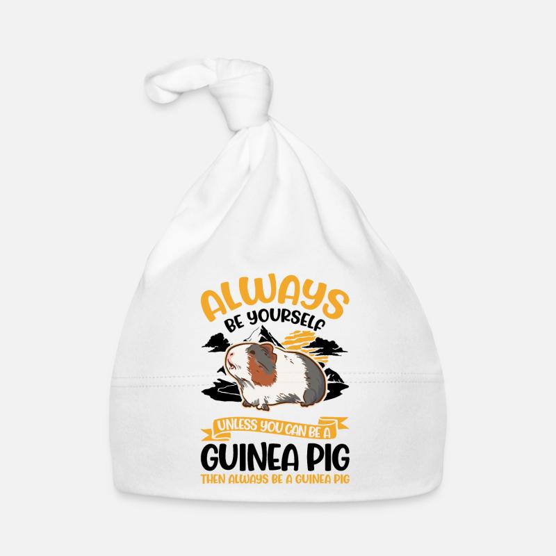 Guinea Pig Gift Guinea Pig Organic Baby Cap
