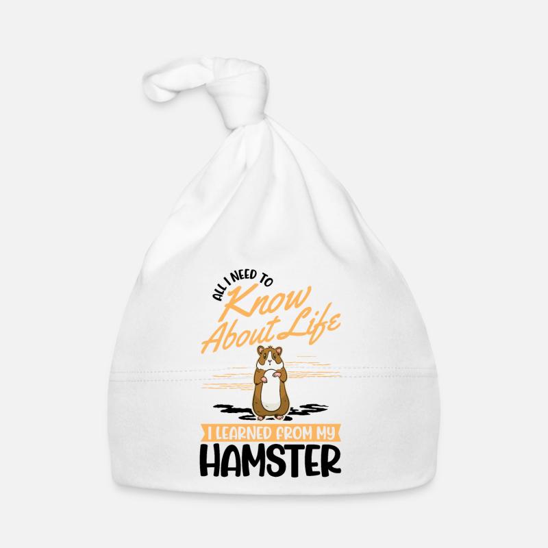 Hamster Gift Hamster Wheel Gold Hamster Organic Baby Cap