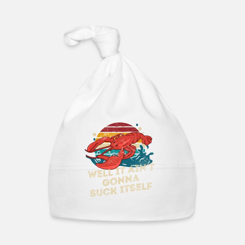 Il ne va pas se sucer Retro Crawfish Bil Bonnet bio Bébé