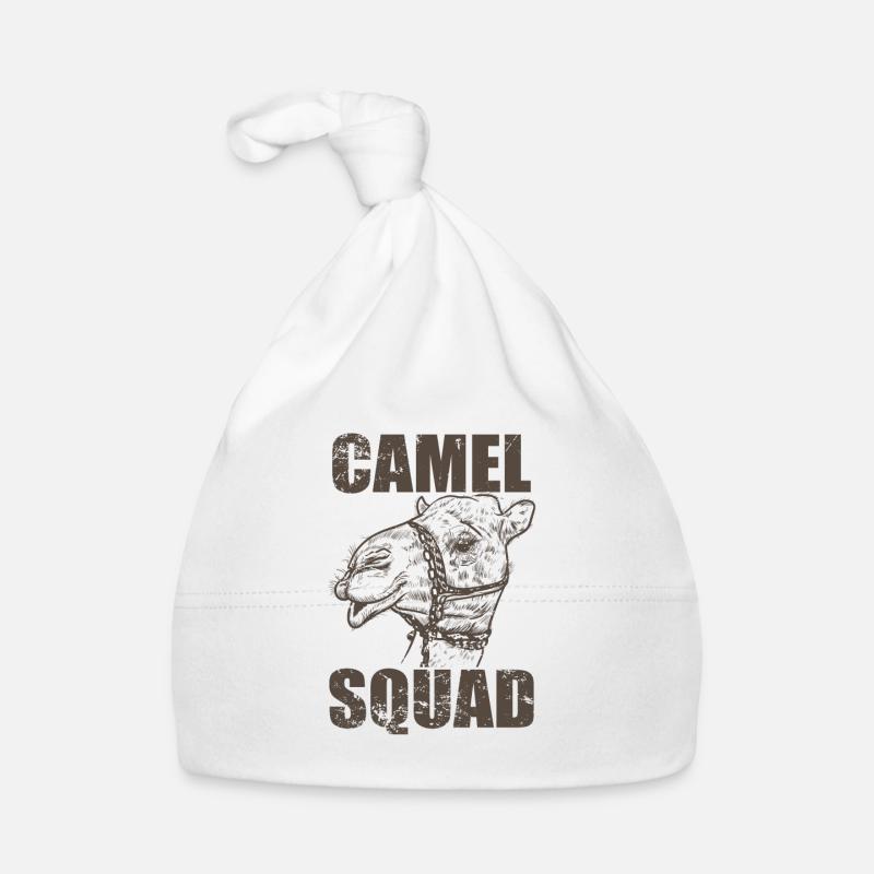 Camel Squad Dromedar Wüste Höcker Baby Bio-Mütze