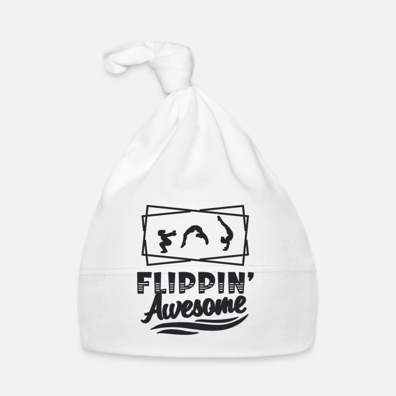 Flippin' Awesome Contortion Backflip Contortionist Baby Bio-Mütze